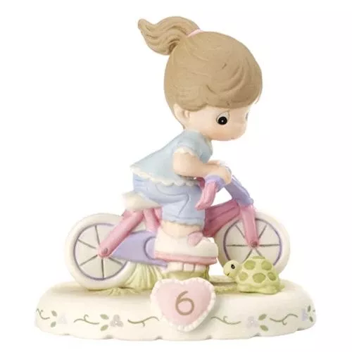 06-age-six-brunette-girl-on-bicycle-age-6 06 Age Six Brunette - Girl on Bicycle Age 6