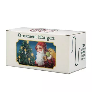 100-green-ornament-hangers-old-world-christmas 100 Green Ornament Hangers - Old World Christmas