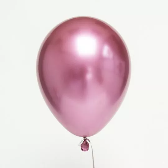 11-chrome-pink-mauve-balloon 11" Chrome Pink Mauve Balloon