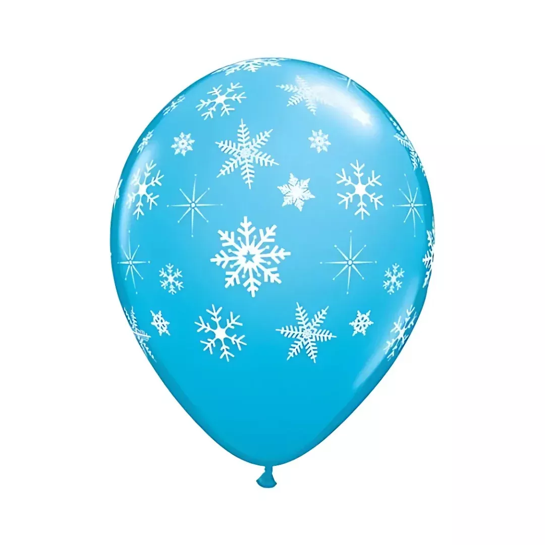 11-inches-snowflakes-on-blue 11 inches Snowflakes on Blue