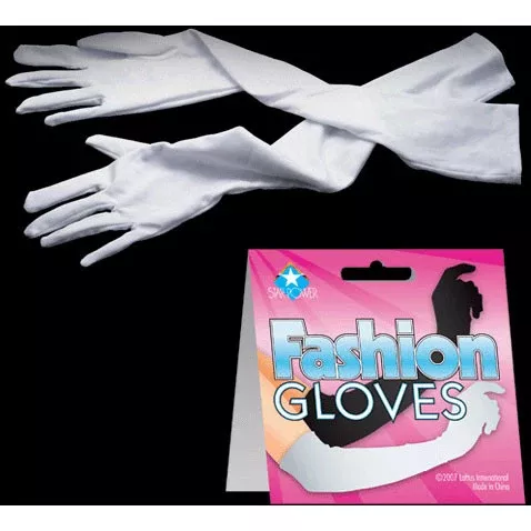 19-white-gloves 19" White Gloves