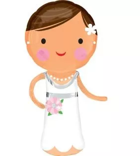40-lovely-bride-foilballoon 40" Lovely Bride FoilBalloon