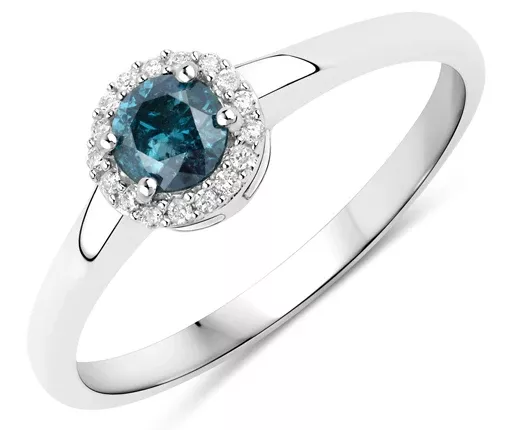 45k-genuine-blue-diamond-white-diamond-14k-white-gold-ring .45K Genuine Blue Diamond & White Diamond 14K White Gold Ring