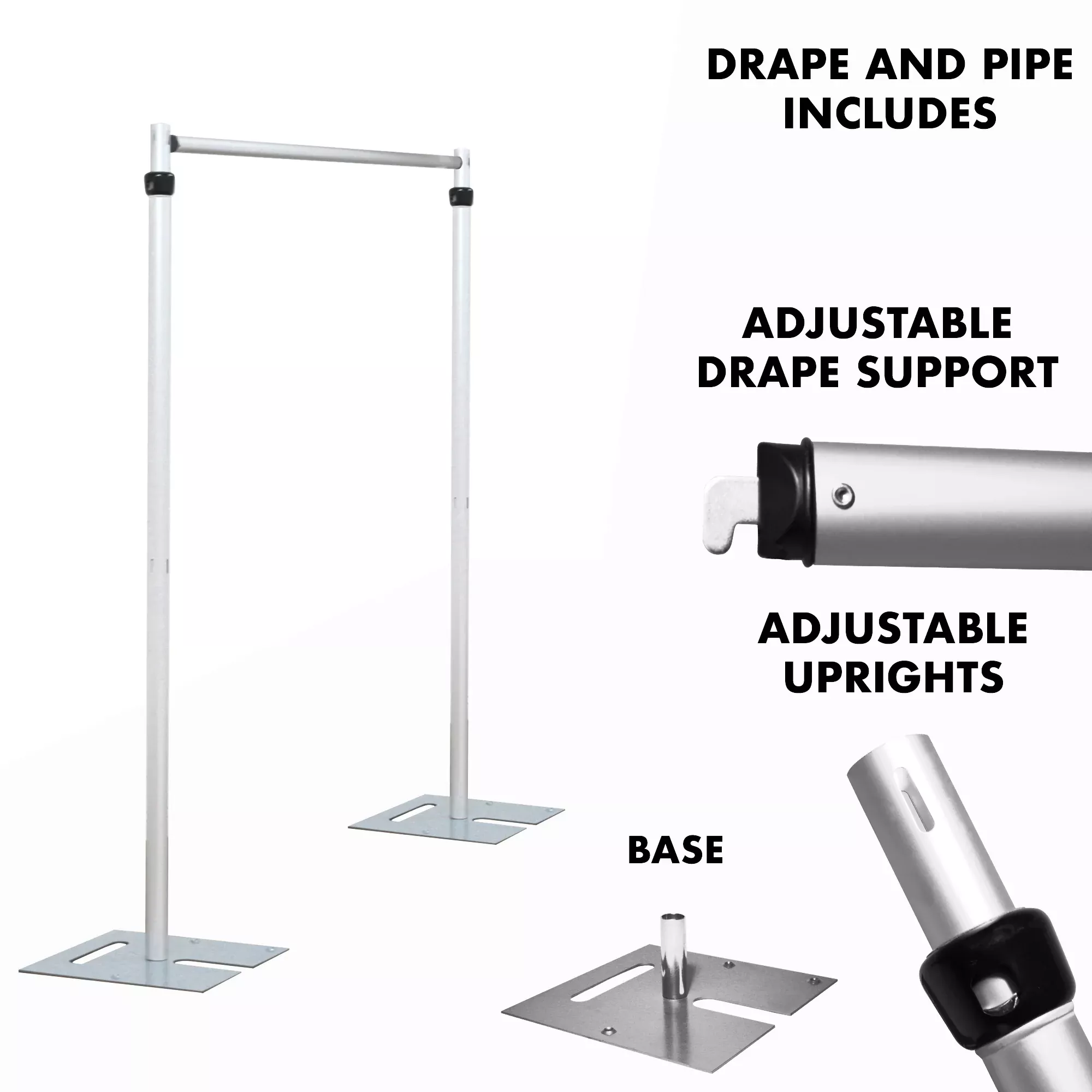 adjustable-heavy-duty-pipe-drape-kit-6ft-10ft Adjustable Heavy Duty Pipe and Drape Kit 6ft-10ft
