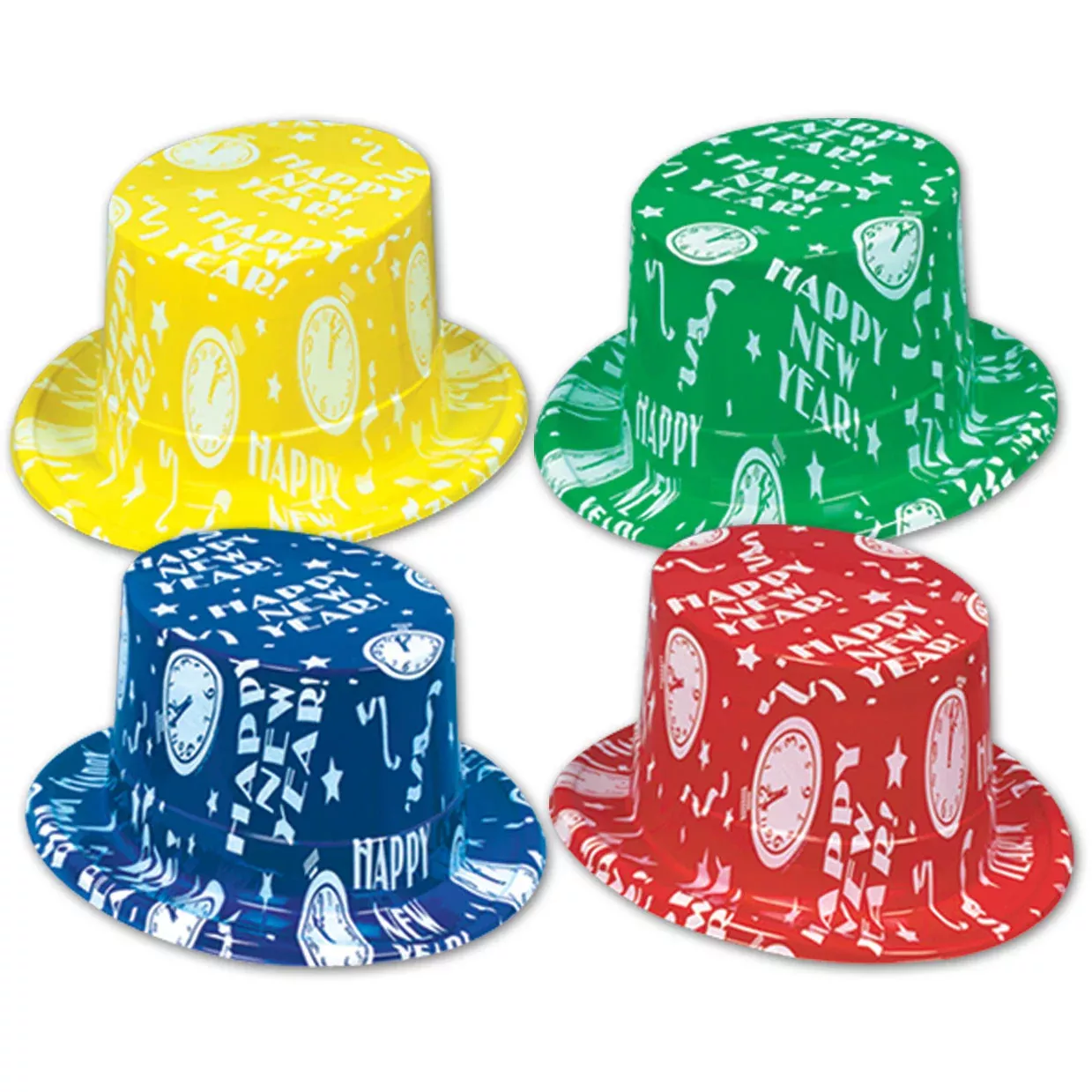 almost-midnight-plastic-top-hat-25ct Almost Midnight Plastic Top Hat (25ct)
