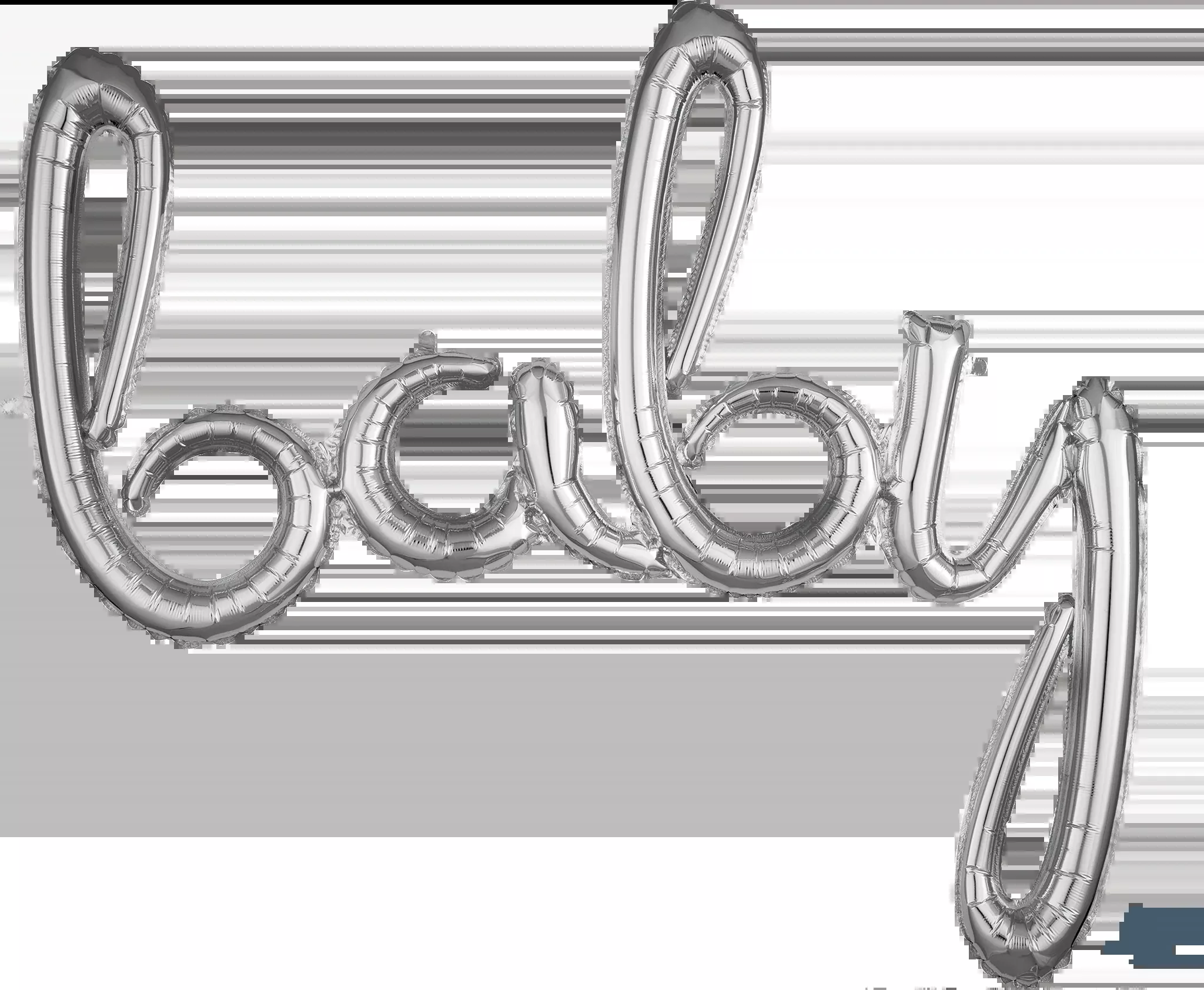 "Baby" Script Foil (Choose Color) - 39 in.