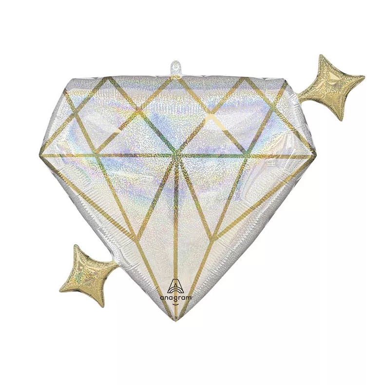 Balloon Foil Diamond Bling - Mingle 30A