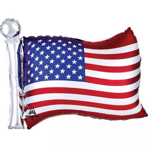 Balloon Foil Patriotic Flag USA - Mingle 30A