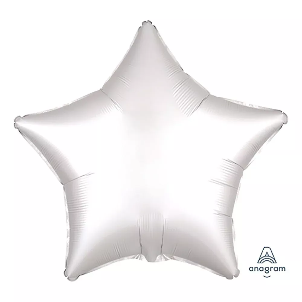 balloon-foil-star-white-luxe-mingle-30a Balloon Foil Star White Luxe - Mingle 30A