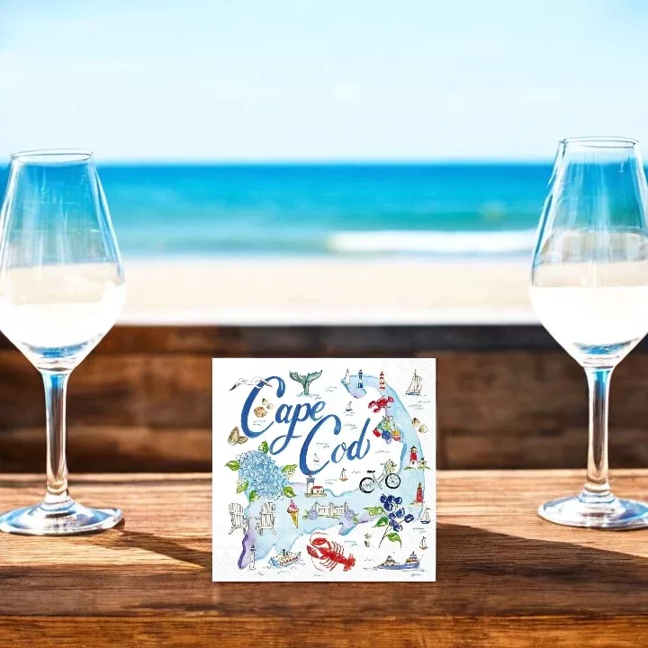 cape-cod-paper-cocktail-napkins-20-count Cape Cod Paper Cocktail Napkins - 20 Count