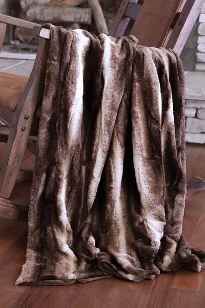 chinchilla-faux-fur-throw Chinchilla Faux Fur Throw