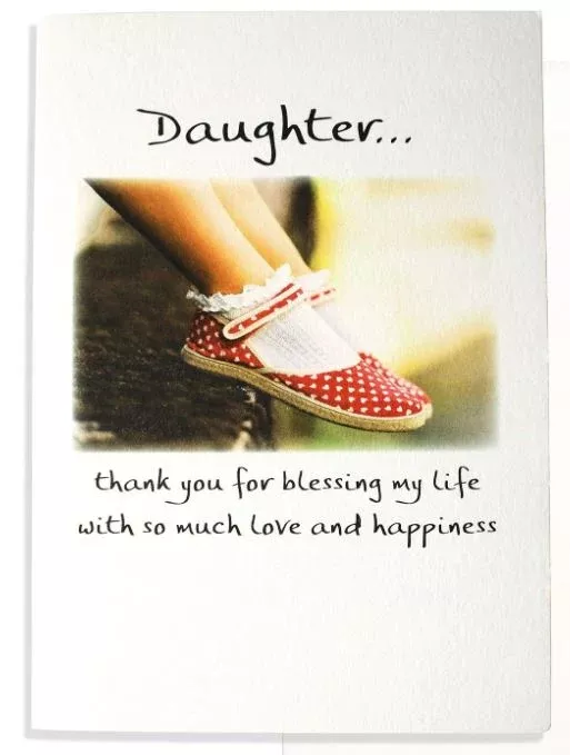 daughter-greeting-card "Daughter" Greeting Card
