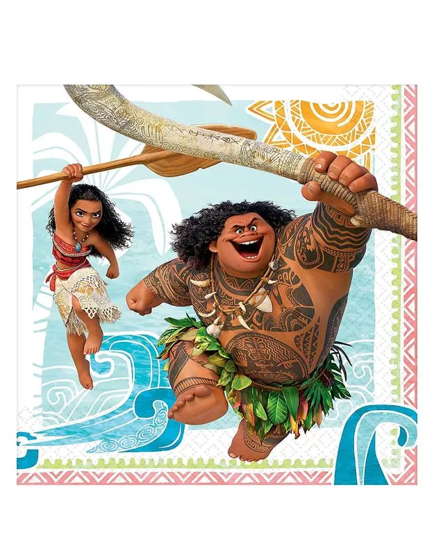 disney-moana-luncheon-napkins-16-count ©Disney Moana Luncheon Napkins - 16 Count