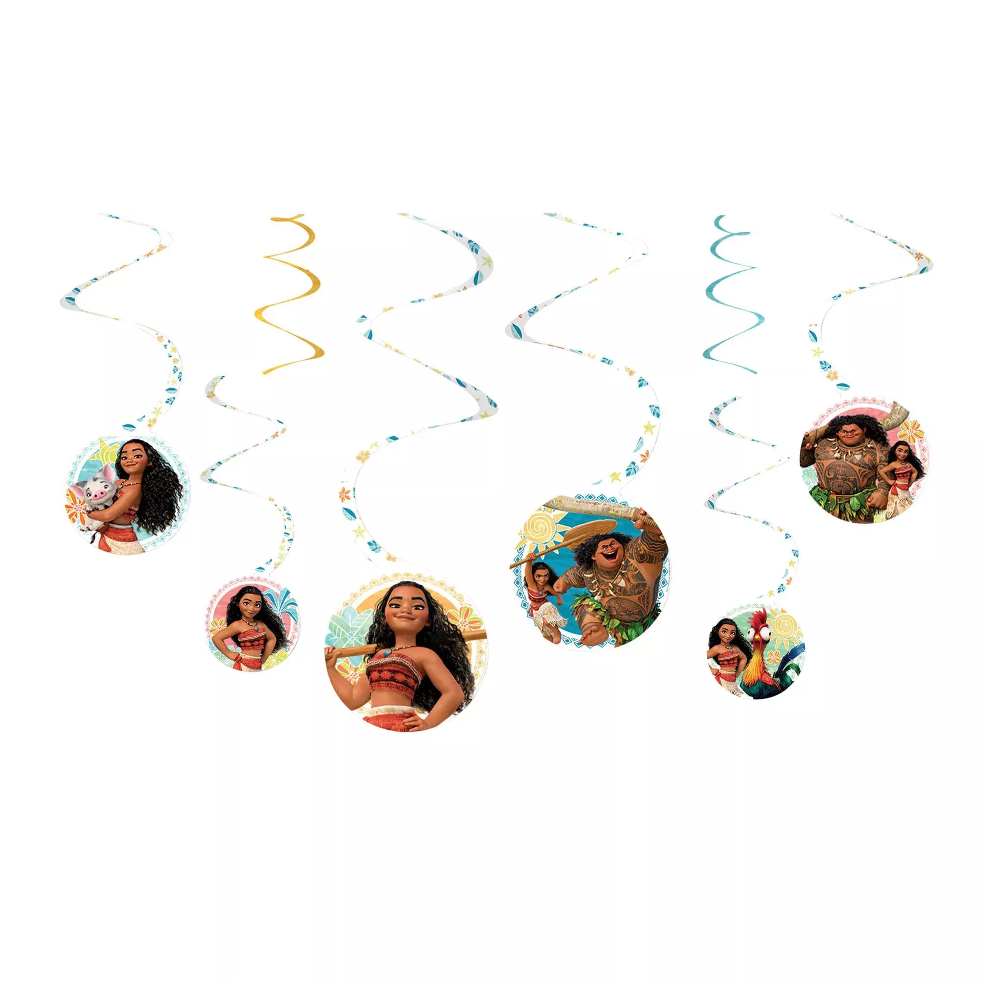 disney-moana-moana-spiral-decorations ©Disney Moana Moana Spiral Decorations