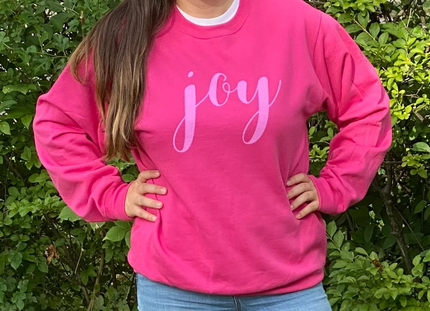 joy-fleece-crewneck-sweatshirt "JOY" Fleece Crewneck Sweatshirt