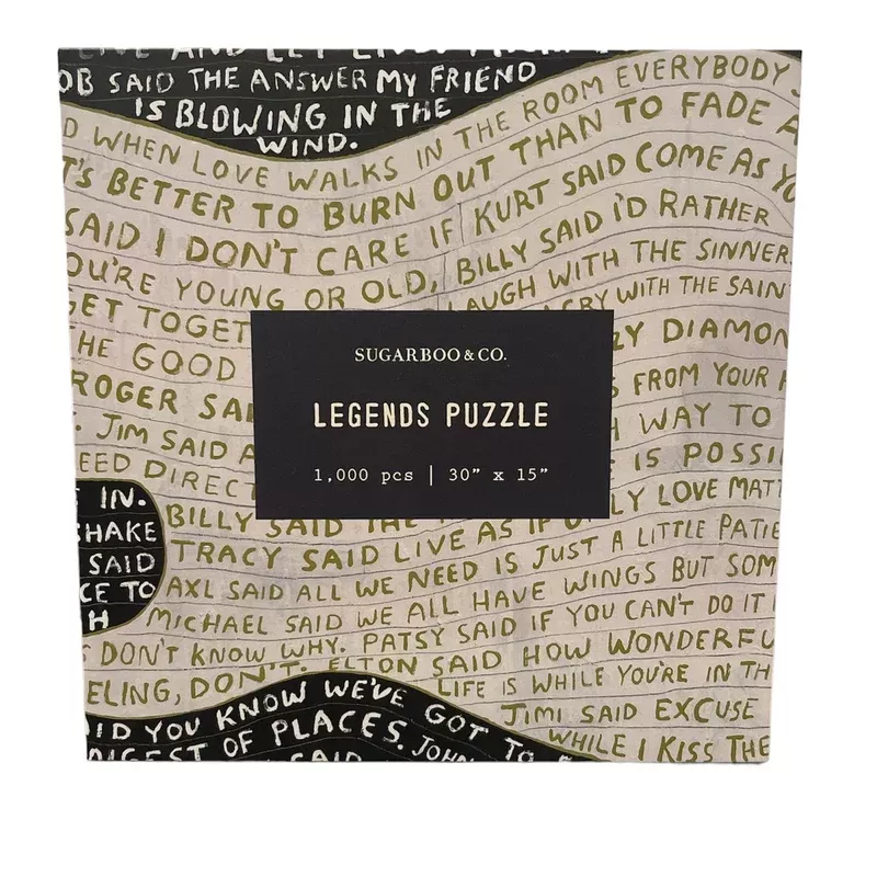 legends-1000-piece-puzzle 'Legends' 1000 Piece Puzzle
