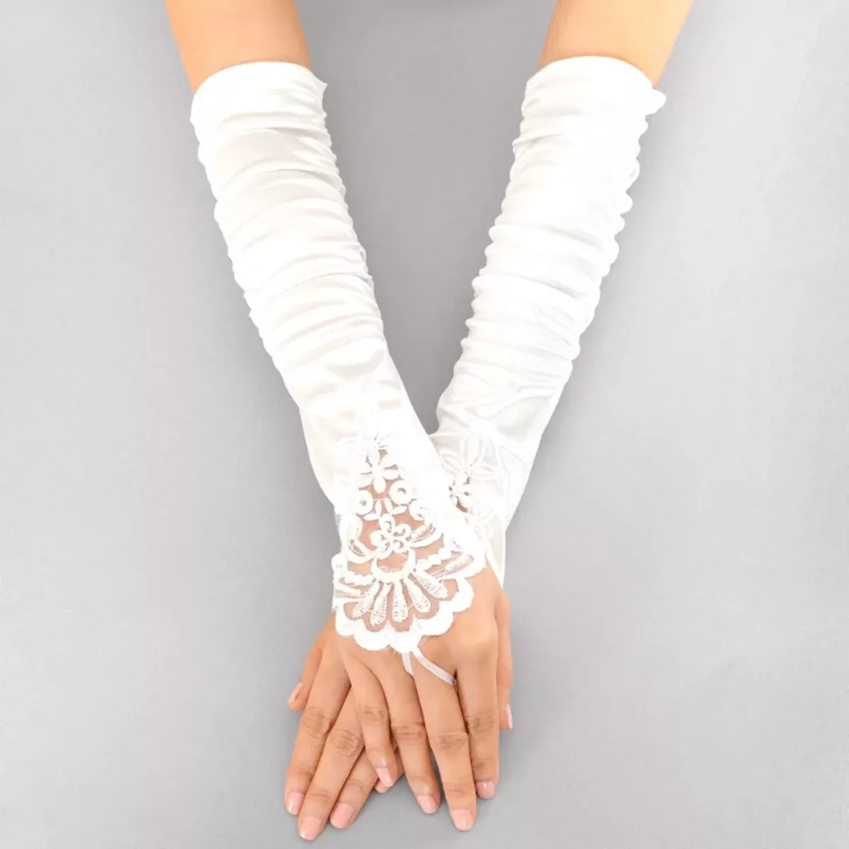 long-embroidered-fingerless-gloves Long Embroidered Fingerless Gloves