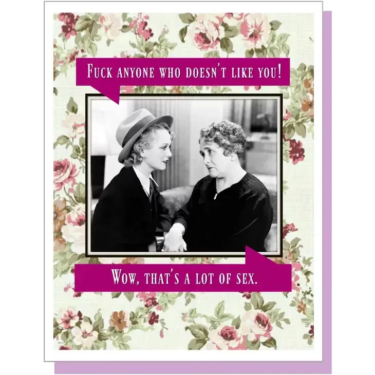 lot-sex-greeting-card A Lot Of Sex - Greeting Card