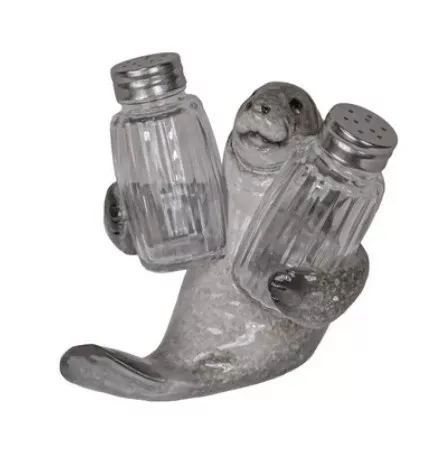 manatee-salt-pepper-shakers Manatee Salt & Pepper Shakers