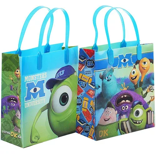 monster-university-12-party-favor-reusable-goodie-medium-gift-bags-8 Monster University 12 Party Favor Reusable Goodie Medium Gift Bags 8"