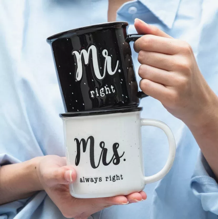 mr-right-mrs-always-right-mugs "Mr. Right" & "Mrs. Always Right" Mugs