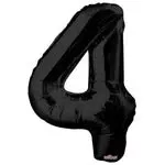 Number 4 Black - 34" in
