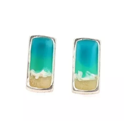 sterling-silver-vertical-bar-earrings Sterling Silver Vertical Bar Earrings