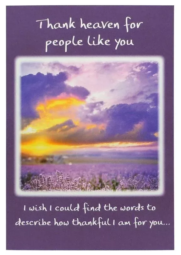 thank-heaven-people-like-you-greeting-card "Thank Heaven For People Like You" Greeting Card