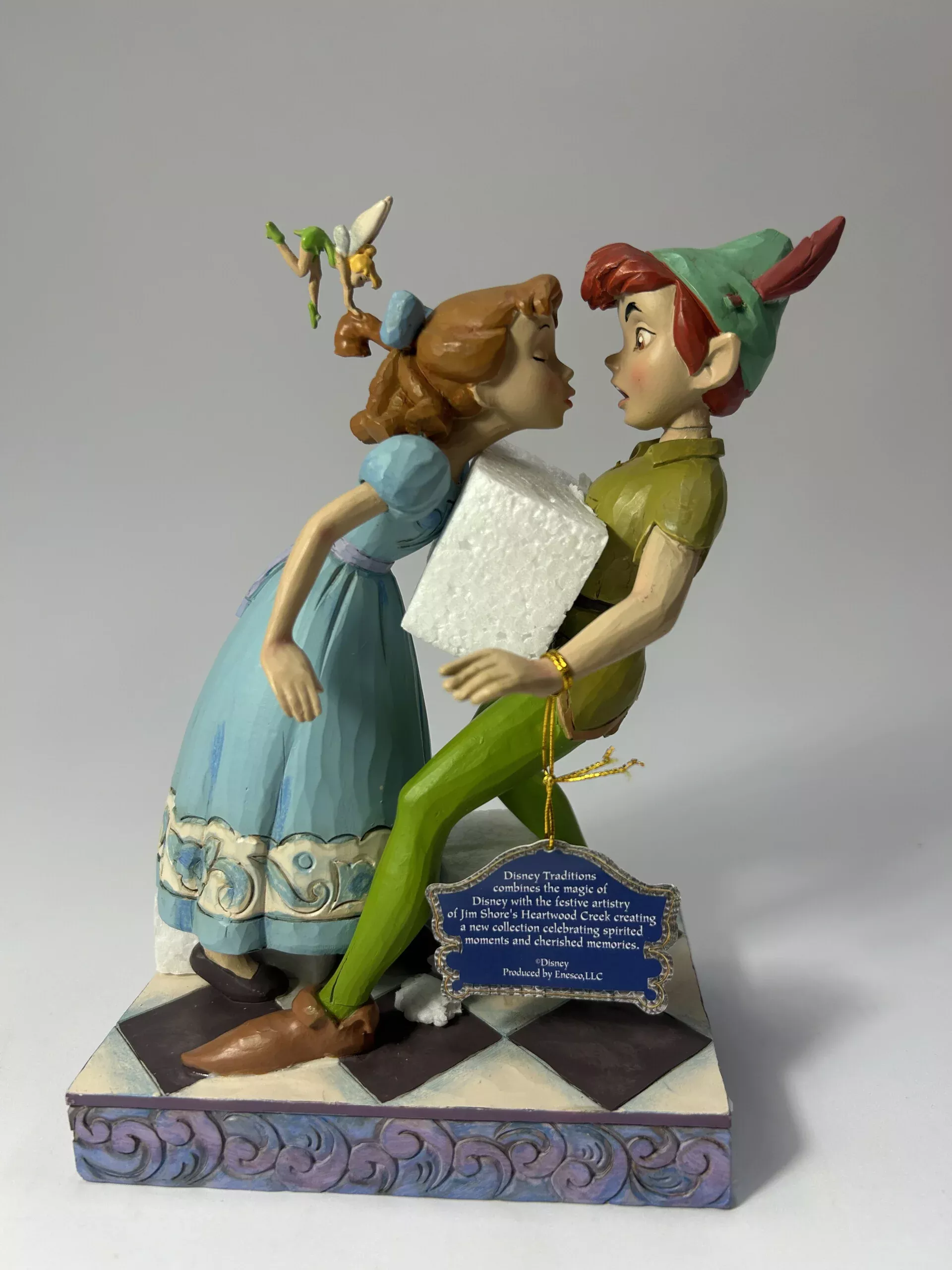 unexpected-kiss-peter-pan-wendy-tinker-bell An Unexpected Kiss - Peter Pan, Wendy & Tinker Bell