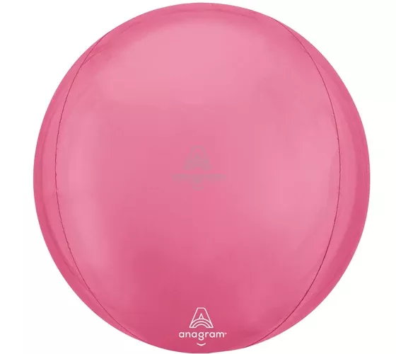 Vibrant Pink Orbz Foil Balloon 16 in.