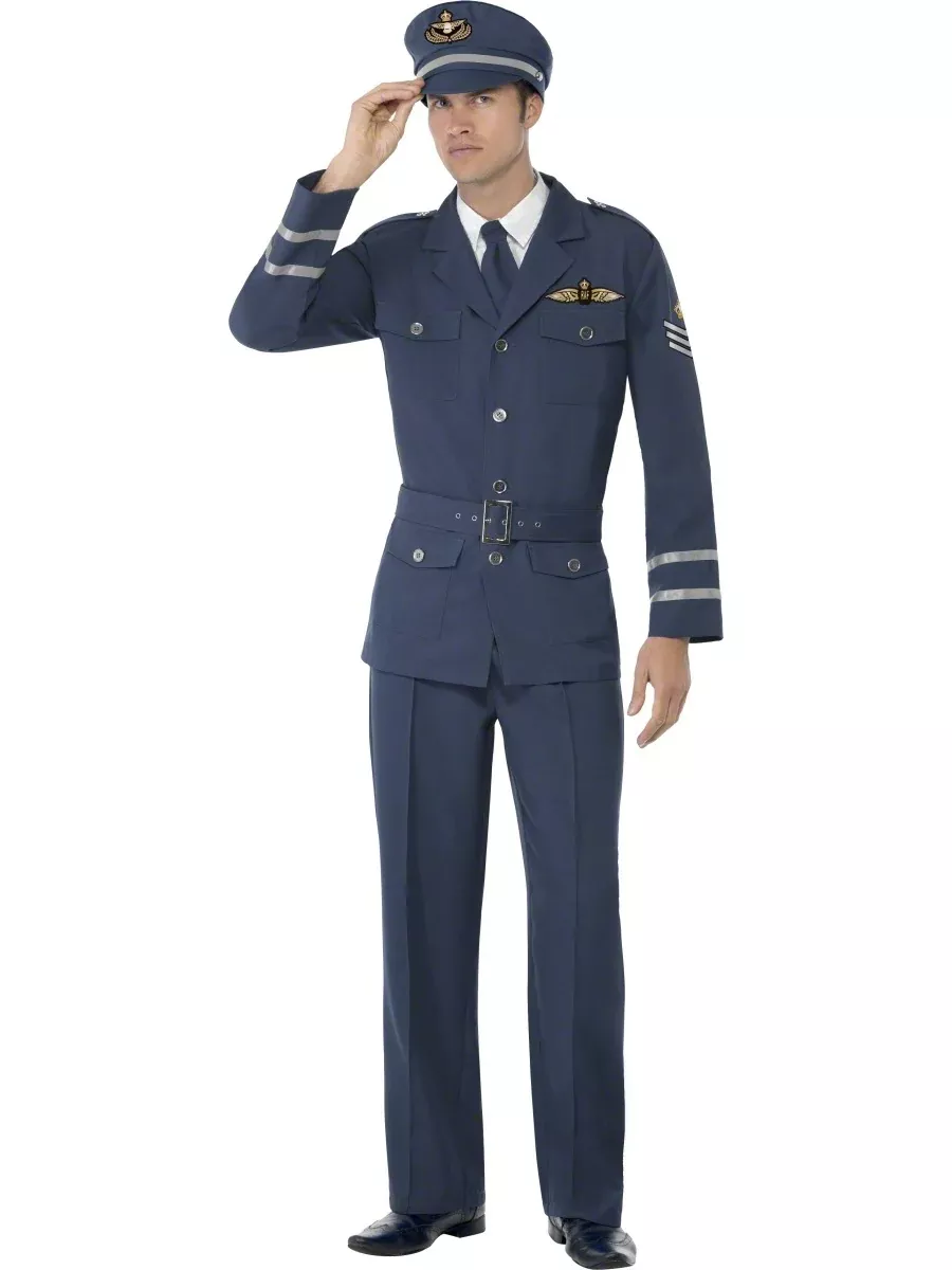 ww2-air-force-captain-costume WW2 Air Force Captain Costume
