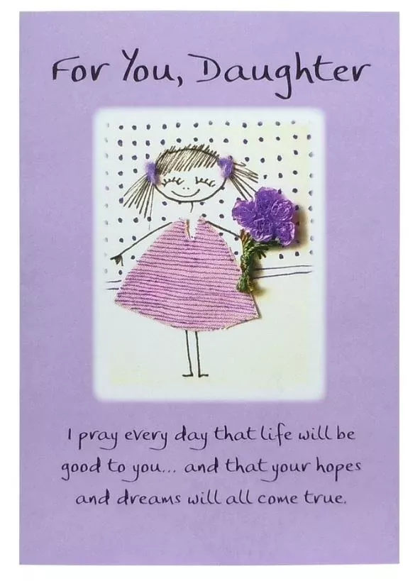 you-daughter-everyday-greeting-card "For You Daughter" Everyday Greeting Card