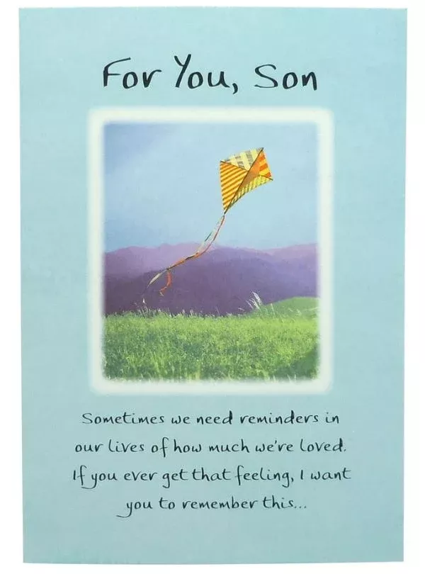 you-son-greeting-card "For You, Son" Greeting Card
