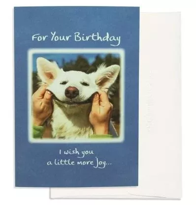 your-birthday-i-wish-you-little-more-joy-greeting-card “For Your Birthday I wish you a little more joy…”Greeting Card