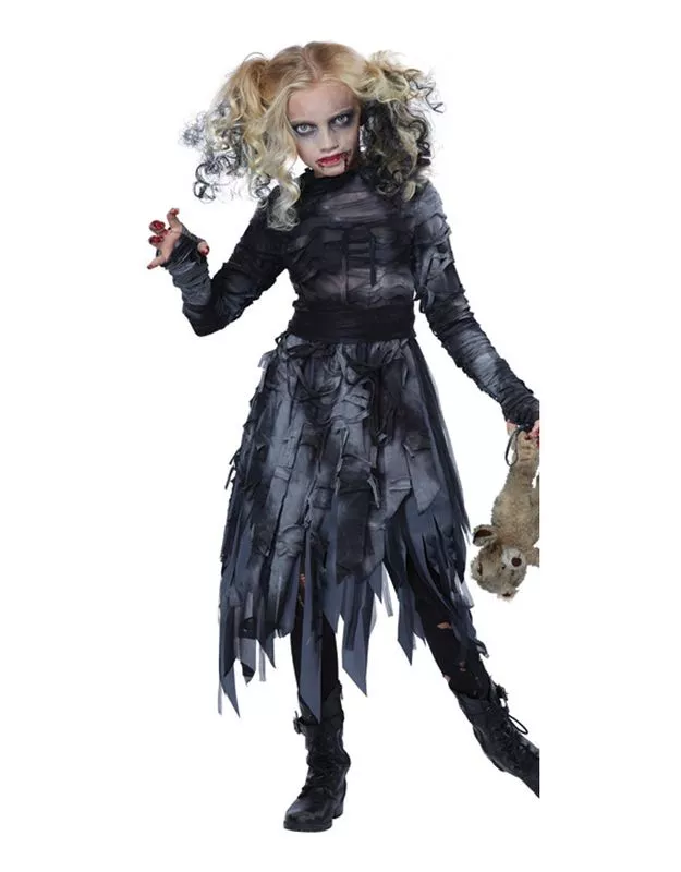 zombie-girl-costume-girls Zombie Girl Costume - Girls