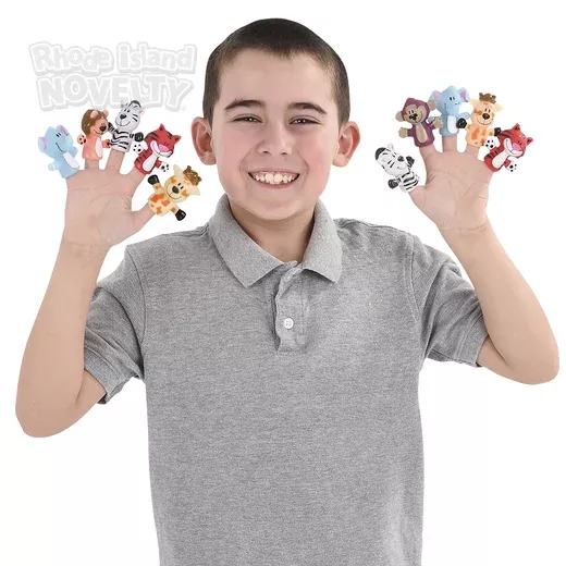 zoo-animal-finger-puppets-12ct Zoo Animal Finger Puppets - 12ct.