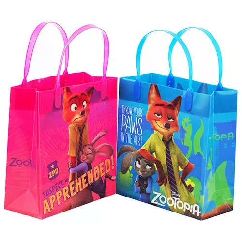 zootopia-12-premium-quality-party-favor-reusable-medium-plastic-gift-bags-8 Zootopia 12 Premium Quality Party Favor Reusable Medium Plastic Gift Bags 8"